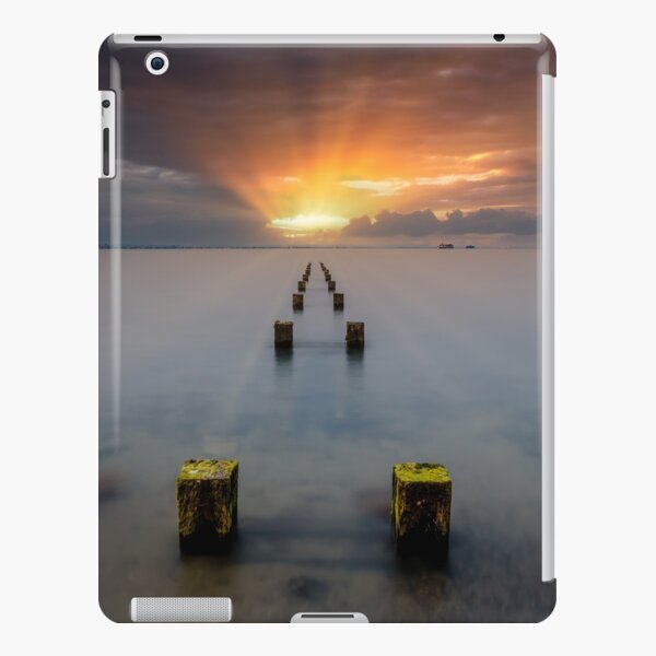 Stormy Seaview Sunbeams Sunrise iPad Snap Case