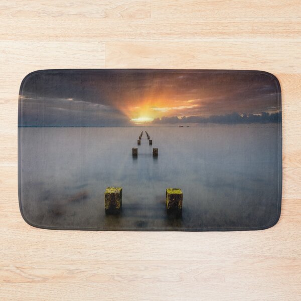 Item preview, Stormy Seaview Sunbeams Sunrise designed and sold by manateevoyager.