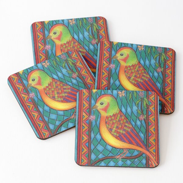 Item preview, Colourful Bird designed and sold by helenvjames.