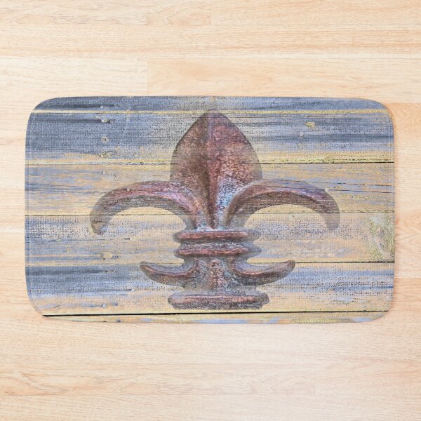 Item preview, Fluer De Lis Beach Lake House Coastal Art A194 designed and sold by byNicol.