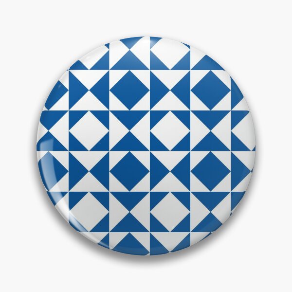 Item preview, Triangle Geometric in Princess Blue designed and sold by ilexdesigns.