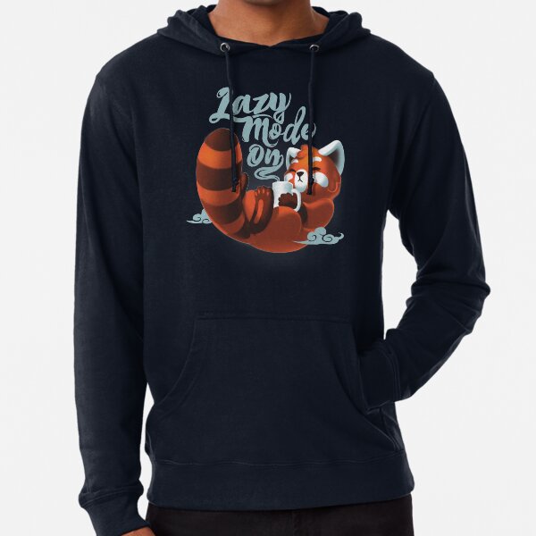 Artikel-Vorschau von Lazy Mode ON - Netter roter Panda - Fluffy Coffe Animal, designt und verkauft von BlancaVidal.