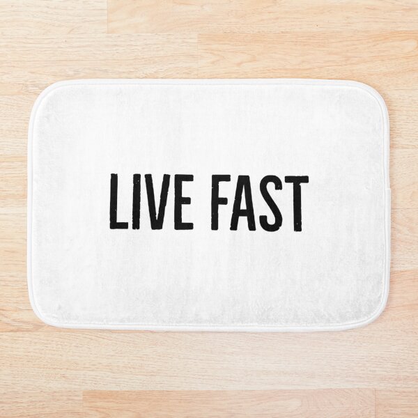 Item preview, Live fast designed and sold by BucketheadMerch.