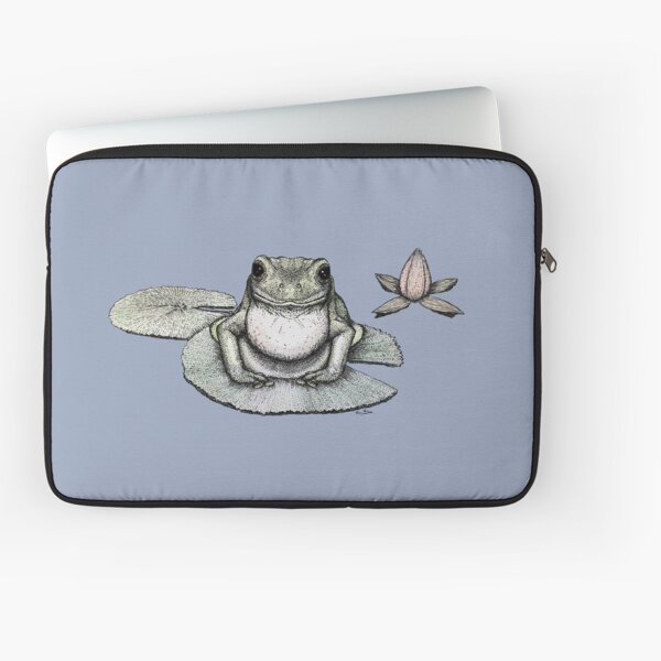 Pond scene Laptop Sleeve
