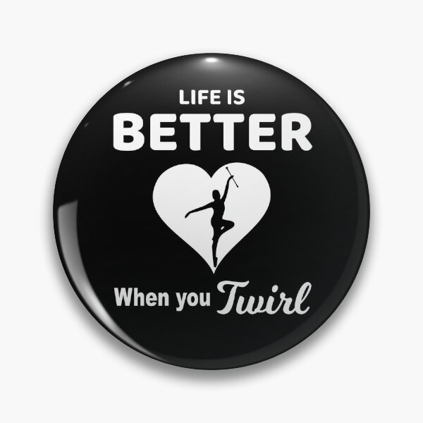 Item preview, Baton Twirling Dancing Gymnast designed and sold by TastefulTees.