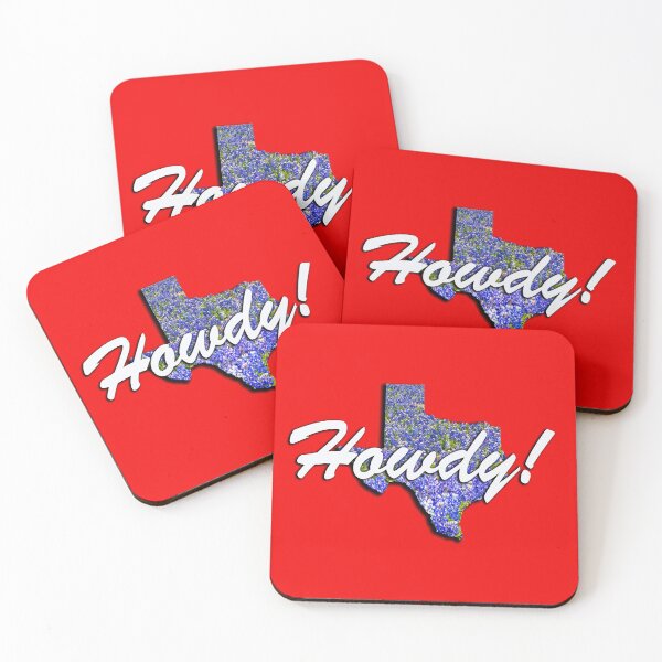 Item preview, Texas Map Bluebonnets HOWDY! designed and sold by Warren Paul Harris.