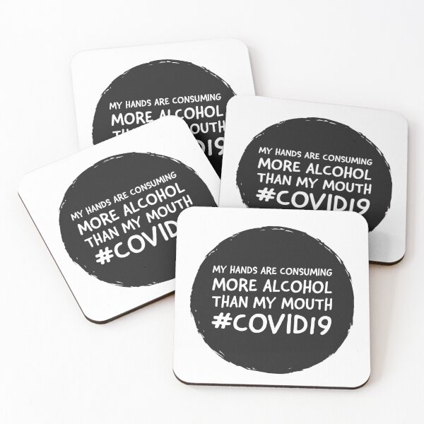 Item preview, MY HANDS ARE CONSUMING MORE ALCOHOL THAN MY MOUTH  designed and sold by Tropical Blood.