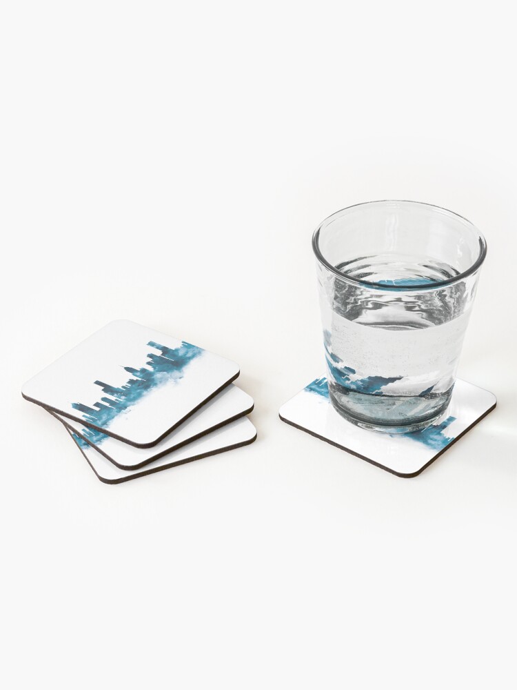 "Melbourne" Coasters (Set of 4) for Sale by MonnPrint Redbubble