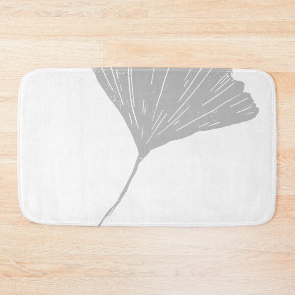 Item preview, Ginkgo biloba grey leaf designed and sold by emporiumjulium.