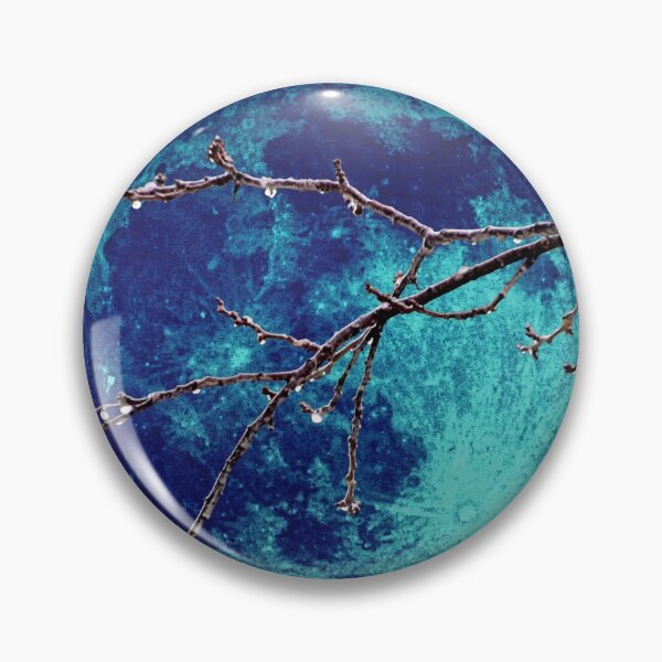 Item preview, Blue Moon - And the Sky Weeps Raindrops on Branch A651 designed and sold by byNicol.