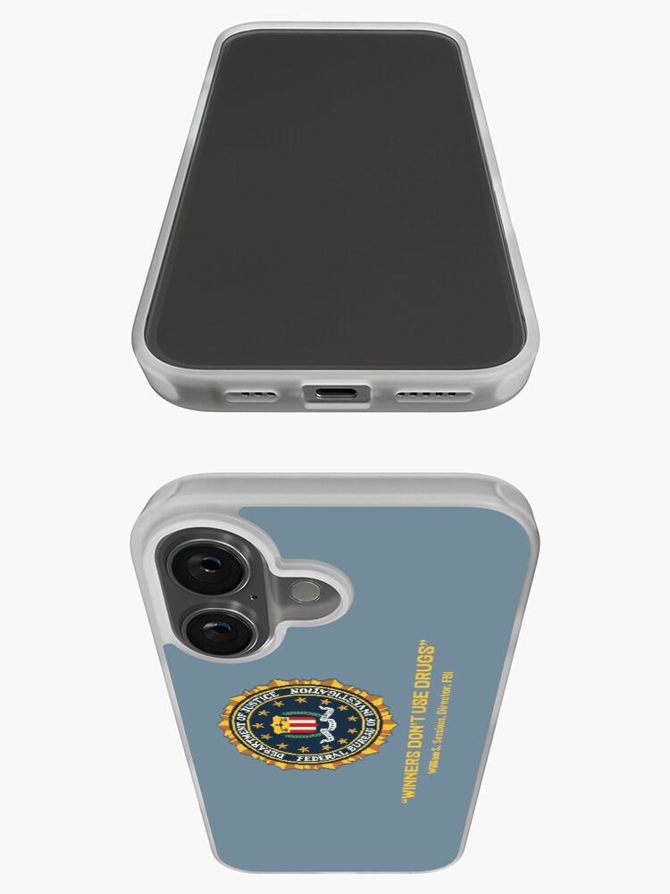 Thumbnail 3 of 5, iPhone Case, Winners Don't Use Drugs designed and sold by pixelskaya.