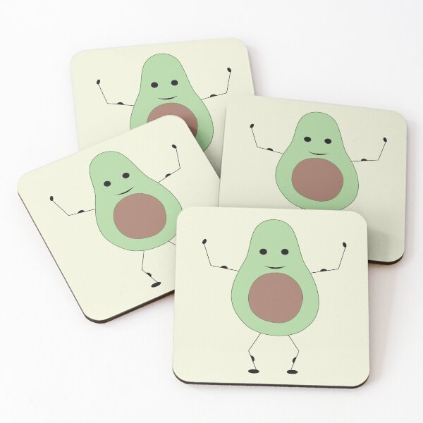 Item preview, Kawaii Strong Avocado designed and sold by Primroaddesigns.