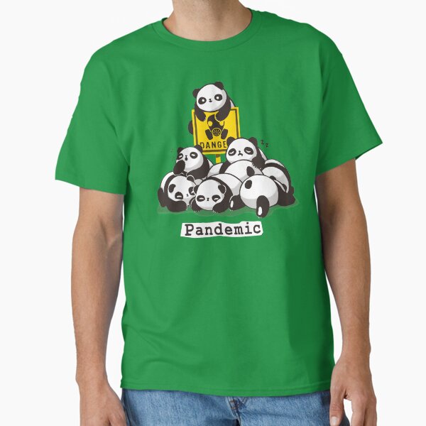 Item preview, Pandemic Pun - Fluffy Cute Panda - Social Distancing designed and sold by BlancaVidal.