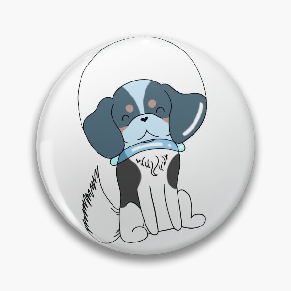 Item preview, Cavalier King Charles Spaniel - Tri in Space designed and sold by jollyinu.