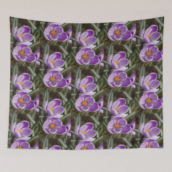 Item preview, Spring has arrived - purple crocus designed and sold by Latch Farm  Studios.