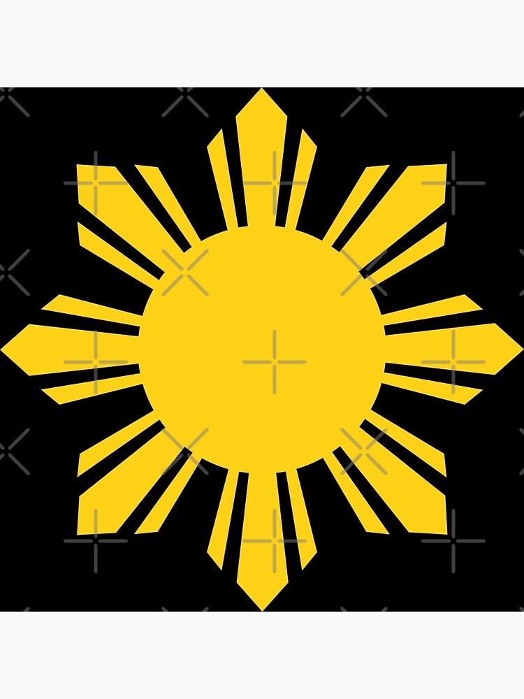 "Filipino Sun" Canvas Print for Sale by kayve | Redbubble