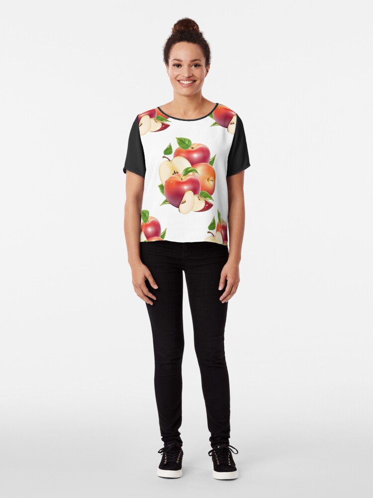 Alternate view of Apple Chiffon Top