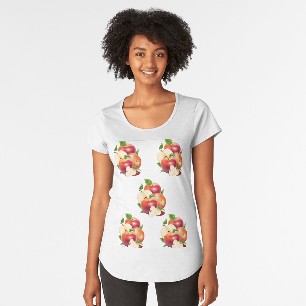 Apple Premium Scoop T-Shirt