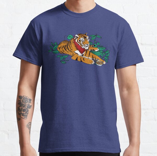 Hottertees Tony The Tiger Baseball Detroit Tigers Shirt