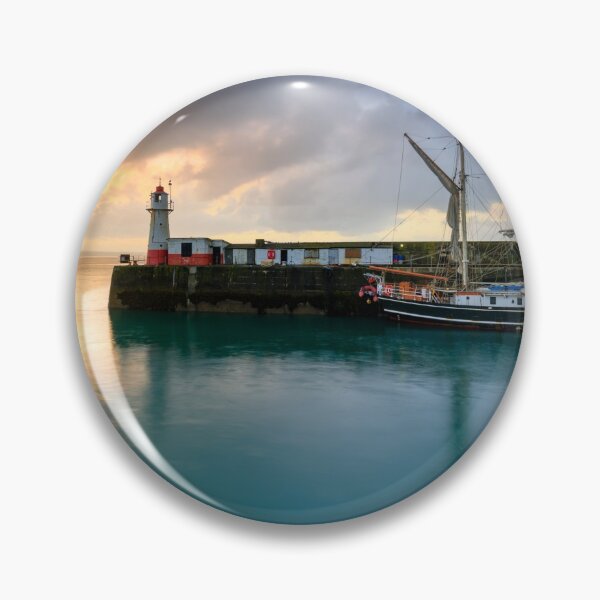 Item preview, Newlyn South Pier at sunrise designed and sold by bitm2007.