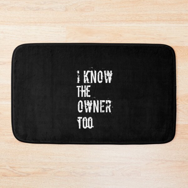 Item preview, I Know The Owner Too/ Funny Bartender / Bartender Gift /Tank Top Father's day  designed and sold by Chamssou.