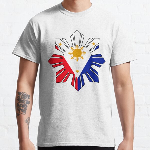 Philippines T-Shirt - Philippine Eagles Filipino Flag T-Shirt