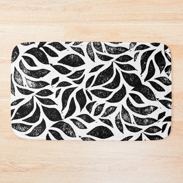 Item preview, A sea of leaves - Nature inspired linocut print designed and sold by emporiumjulium.