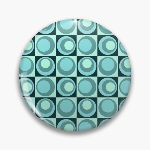Artikelvorschau, In das Blau - Kreis Geometrisches Muster entworfen und verkauft von ilexdesigns.