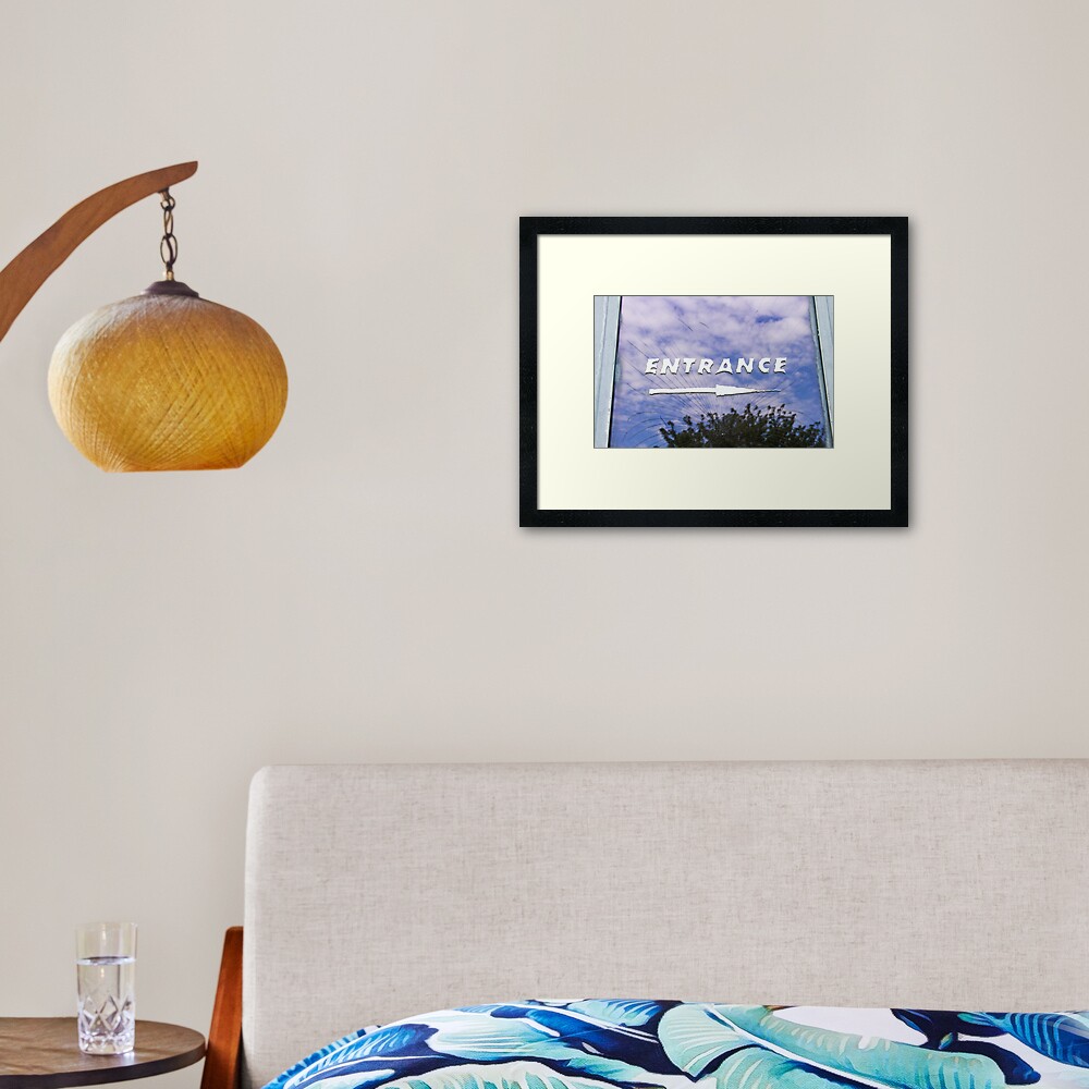 Item preview, Framed Art Print designed and sold by littleoldhag.