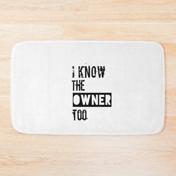 Item preview, I Know The Owner Too/ Funny Bartender / Bartender Gift /Tank Top Father's day  designed and sold by Chamssou.
