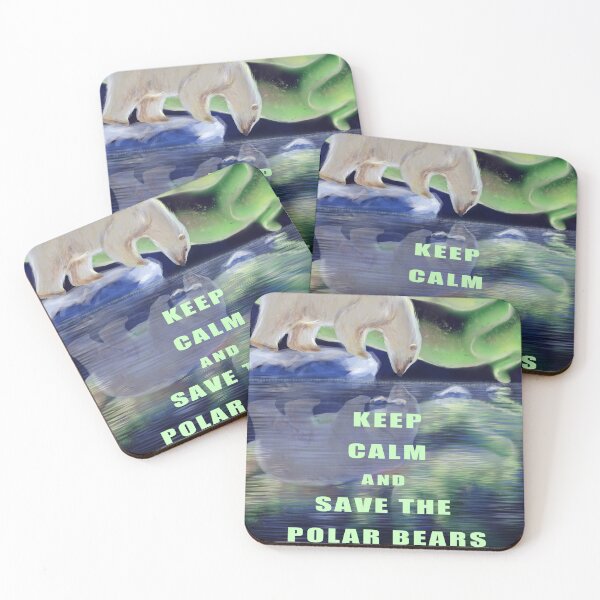 Item preview, SAVE THE POLAR BEARS designed and sold by Sea-to-Sky.