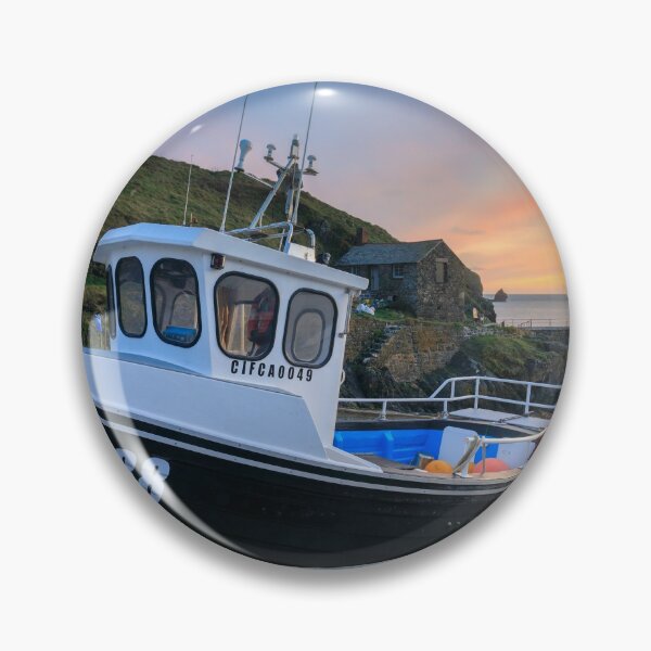 Item preview, Boats at sunset (Mullion Cove) designed and sold by bitm2007.
