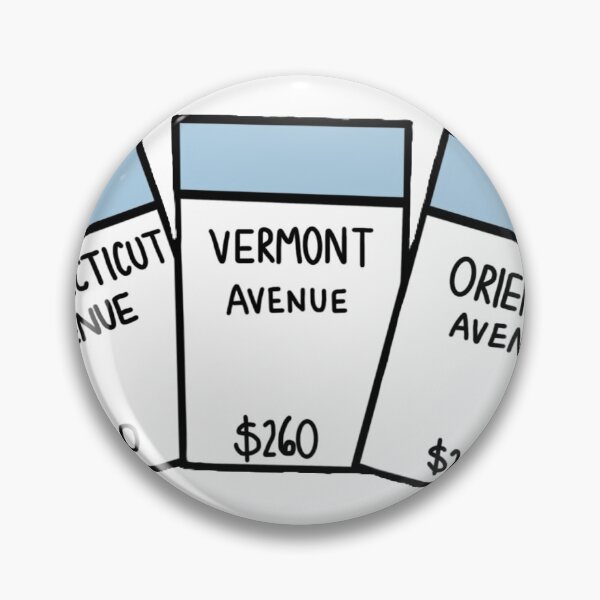 Item preview, Monopoly Blue Properties designed and sold by reagan164.