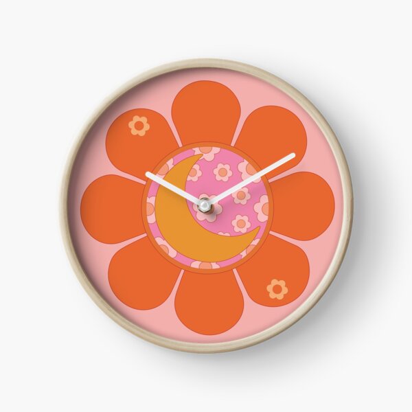 Flower Moon Clock