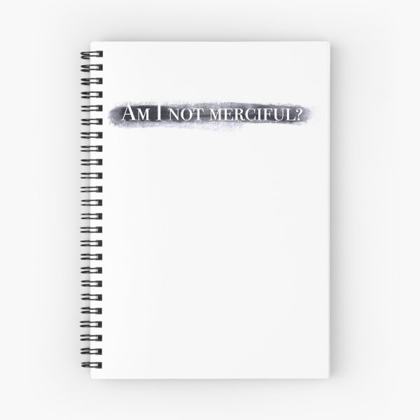 Item preview, Am I Not Merciful - Type (Black and White) designed and sold by etlinguae.