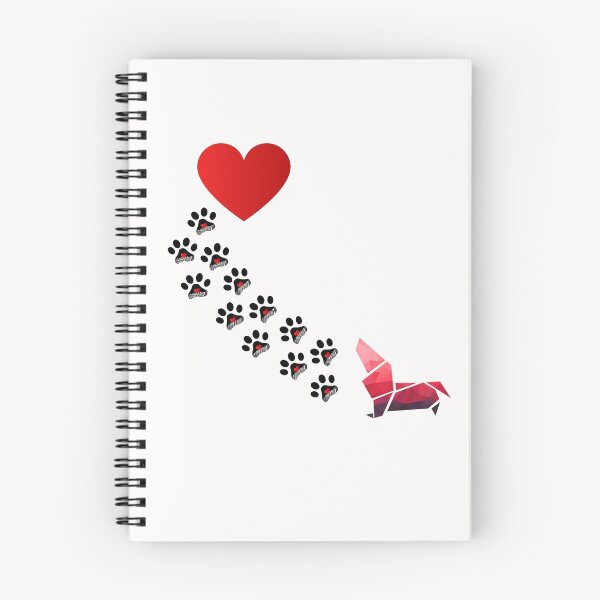 Item preview, Origami dogs heart designed and sold by Schmuddelshirt.