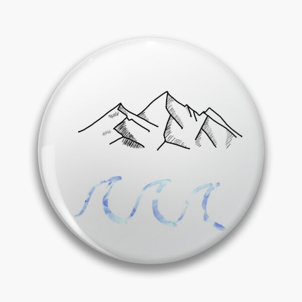 Item preview, Mountains and Waves designed and sold by amariei.