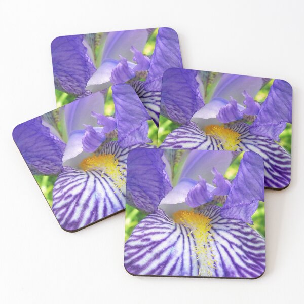 Item preview, Purple Bearded Iris Monsignor Macro designed and sold by BluedarkArt.