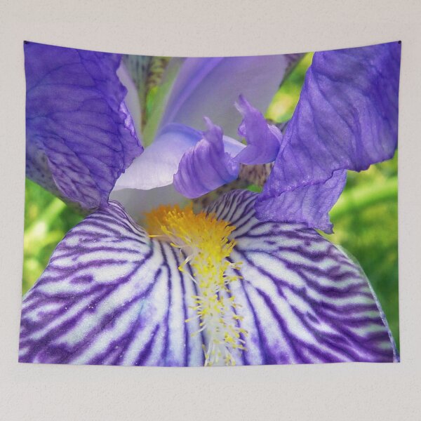 Item preview, Purple Bearded Iris Monsignor Macro designed and sold by BluedarkArt.