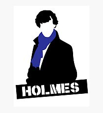 Sherlock Benedict Cumberbatch Holmes Photographic Print
