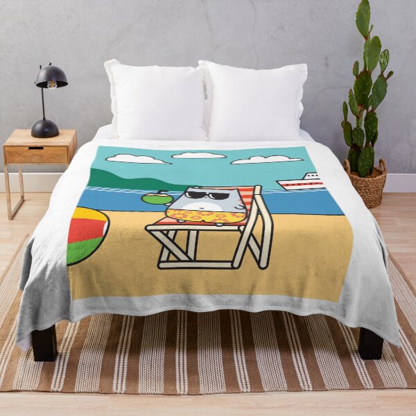 Item preview, Beach Bum Cat designed and sold by thecatcouch.