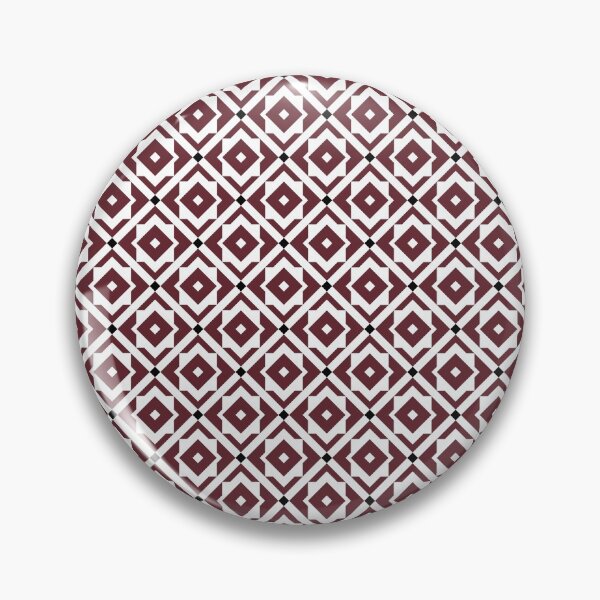 Artikelvorschau, Geometrische Diamanten und Kreuze in Pantone Cabernet entworfen und verkauft von ilexdesigns.