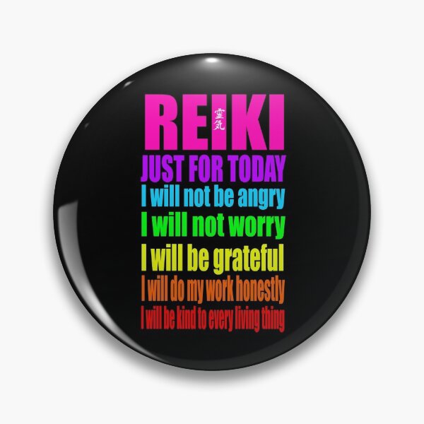 Item preview, The Five Reiki Principles | The Sacred Wellness designed and sold by azimaplace.