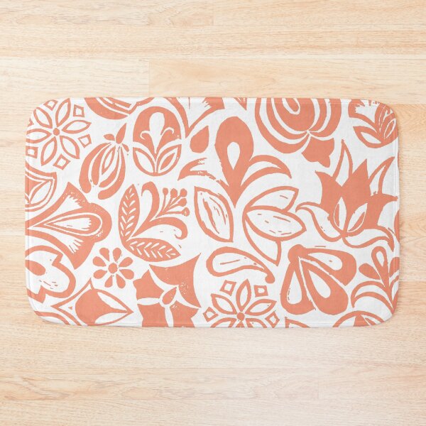 Item preview, Orange garden flowers designed and sold by emporiumjulium.