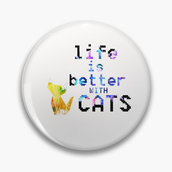 Artikelvorschau, Origami life is better with cats entworfen und verkauft von Schmuddelshirt.