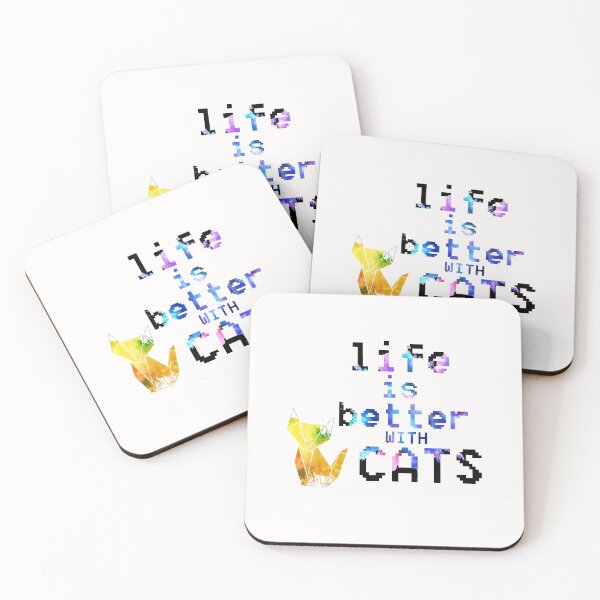 Item preview, Origami life is better with cats designed and sold by Schmuddelshirt.