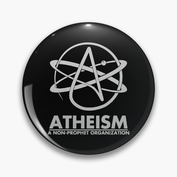 Vista previa del artículo con la obra «Ateísmo - una organización no profeta», diseñado y vendido por callmeberty.