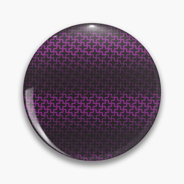 Item preview, Purple Neon Iron Cross Print Pattern designed and sold by christianadams.