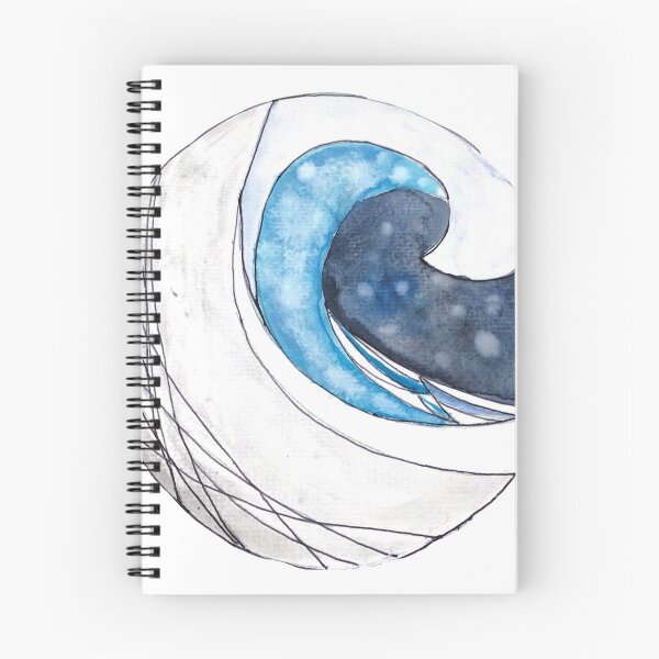Item preview, Wave watercolor  designed and sold by evffitz.
