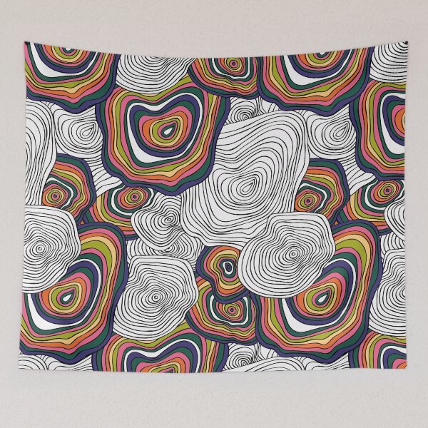 Item preview, abstract wavy pattern designed and sold by Argunika.